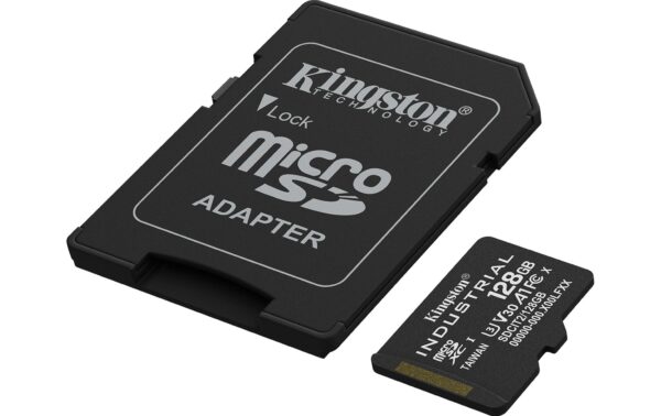 micro SDXC Industrial Trade 128GB UHS-I Class 10 + SD Adapter