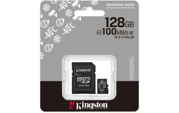 micro SDXC Industrial Trade 128GB UHS-I Class 10 + SD Adapter
