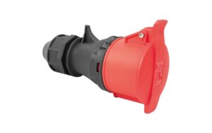 Steffen CEE Kupplung 32/5 IP44 400V 6h vernickelt