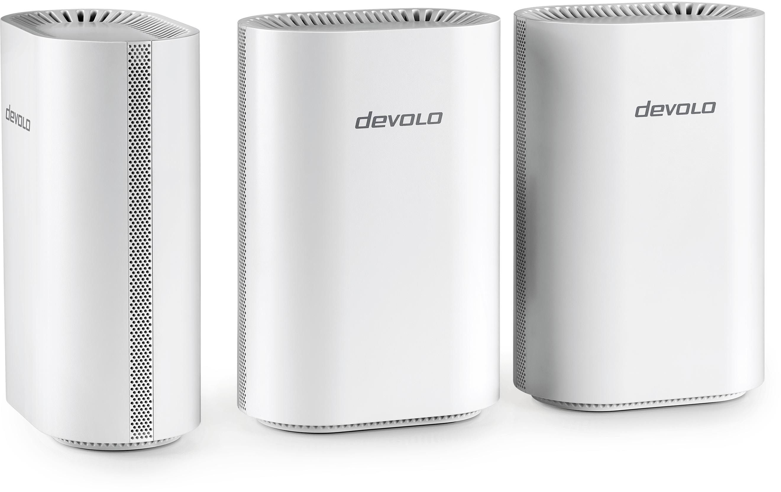 Devolo BE6500 WiFi 7 3-Pack WiFi 7, Dual-Band, 3-Pack