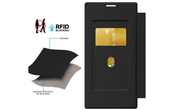 2054341_5 - Mediatech 4smarts Urban Pro Flipcase, Schwarz Galaxy S26+