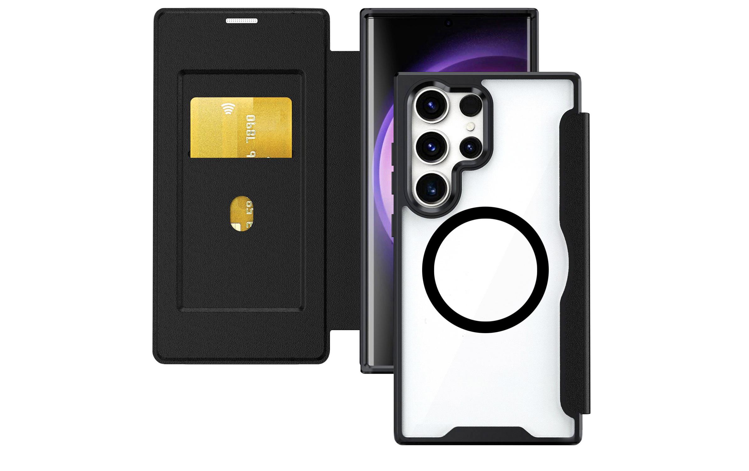 4smarts Urban Pro Flipcase, Schwarz Galaxy S26 Ultra