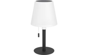 Eglo Tischleuchte MONTAPALMA Solar, weiss/schwarz