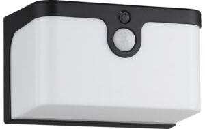 Eglo Wandleuchte CROARA Solar, schwarz/weiss