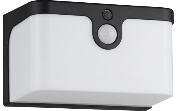 2054542 - Mediatech Eglo Wandleuchte CROARA Solar, schwarz/weiss kaufen Schweiz | Mediatech.ch