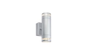 Markslöjd Wandleuchte LUNO 2L, silber, LED