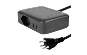 Steffen Ladestation IQ anthrazit 1xT13, PD C+C 65W