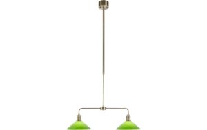 Markslöjd Pendelleuchte VELA 2L, antiker messing/grün kaufen Schweiz | Mediatech.ch