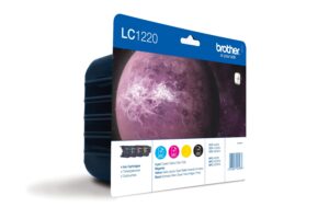 Brother Kombipack, 4 Patronen, LC-1220VALBP LC-1220BK, LC-1220C, LC-1220M, LC-1220Y kaufen Schweiz | Mediatech.ch