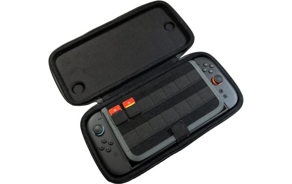 2057641_2 - Mediatech Turtle Beach PlayTrek Slim Case, Black Switch 2 Case