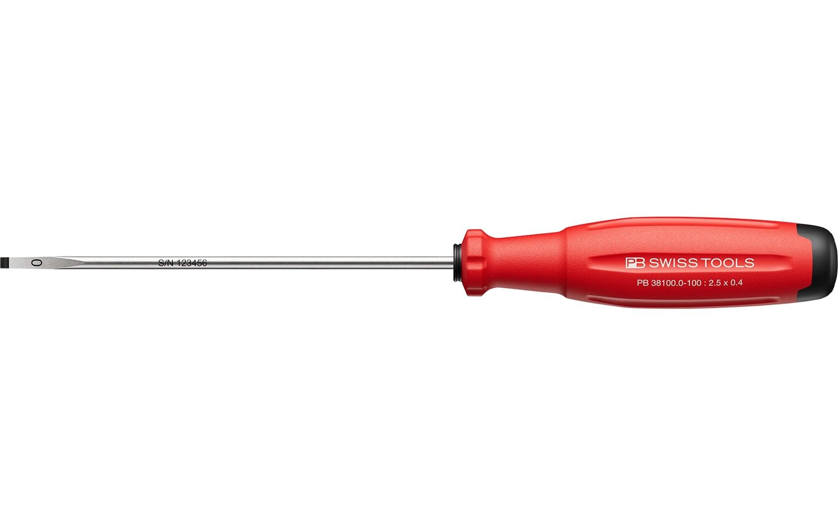 2057740 - Mediatech PB Swiss Tools SwissGrip Evo Schlitz-Schraubenzieher PB 38100.0-100 kaufen | Mediatech.ch