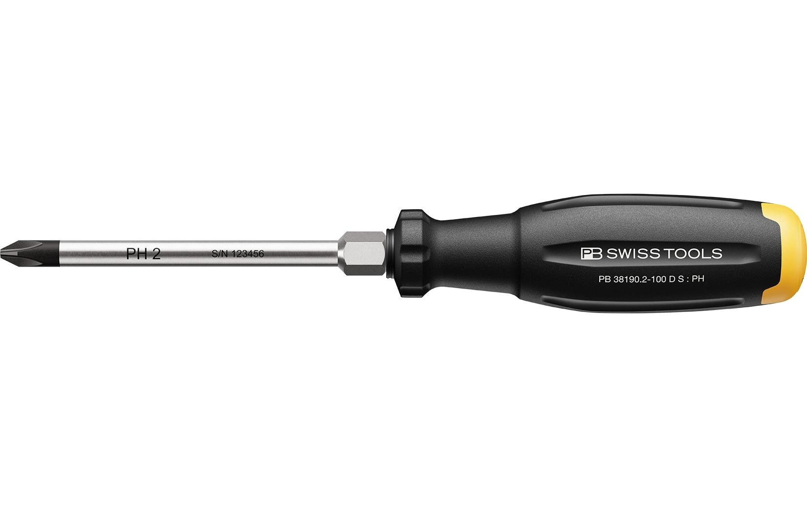 2057789 - Mediatech PB Swiss Tools SwissGrip Evo PH-Kreuzschraubenzieher PB 38190.2-100 D S kaufen | Mediatech.ch