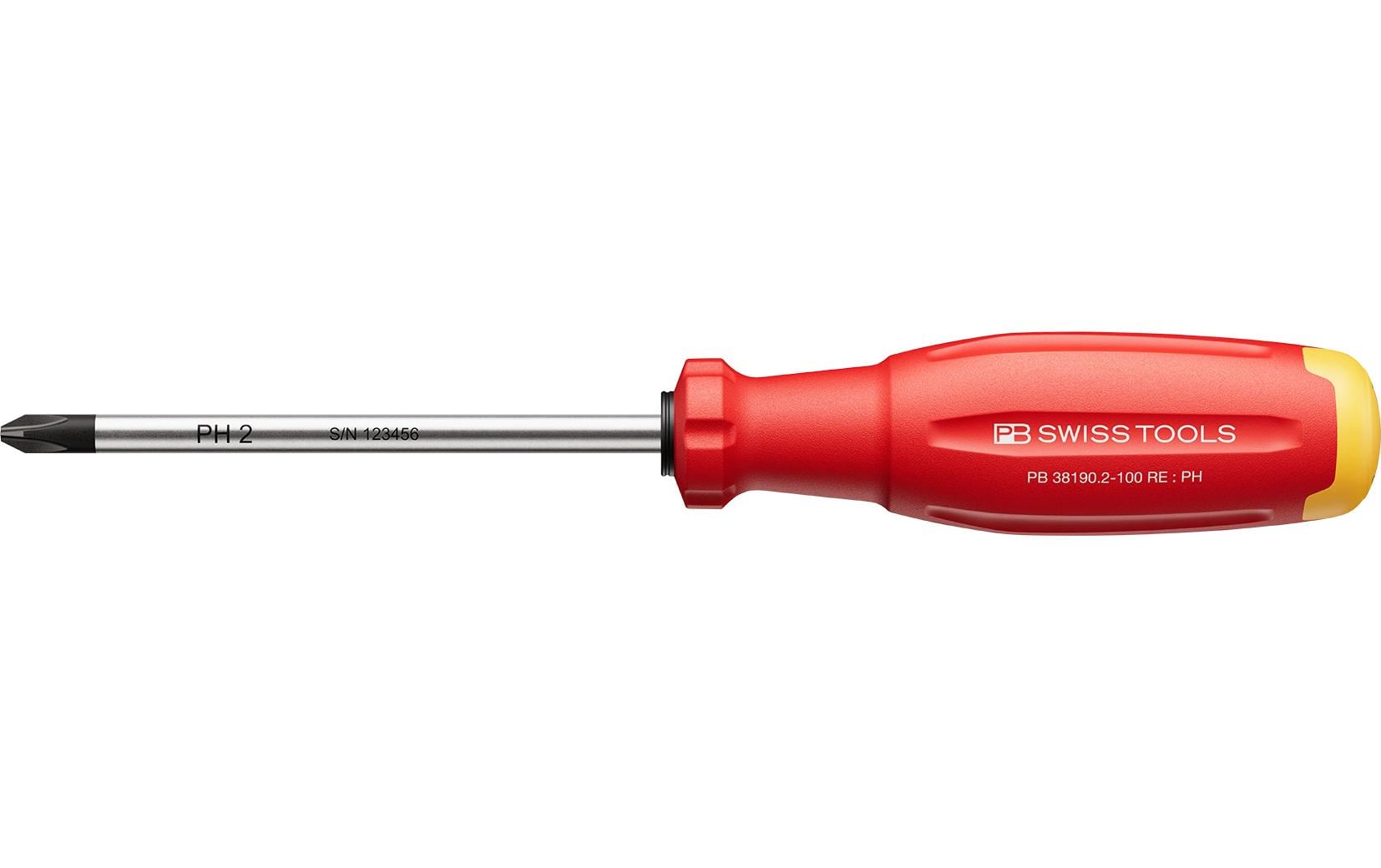 PB Swiss Tools SwissGrip Evo PH-Kreuzschraubenzieher PB 38190.2-100 OR kaufen | Mediatech.ch