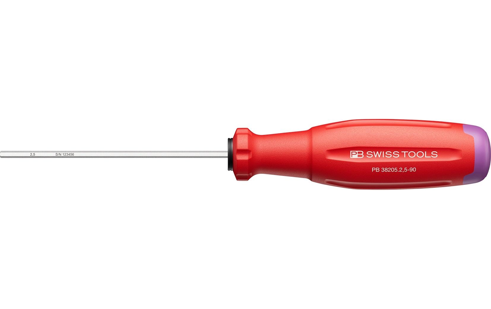 SwissGrip Evo Innen-6-kant-Schraubenz. PB 38205.2,5-90