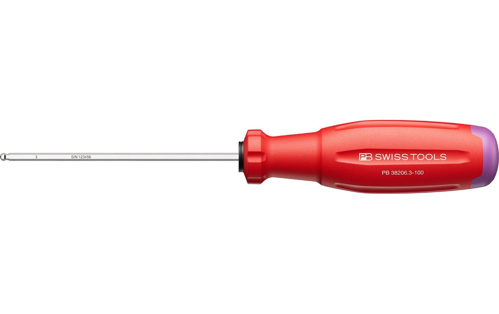 PB Swiss Tools SwissGrip Evo Kugelkopf-Schraubenzieher PB 38206.3-100 kaufen | Mediatech.ch
