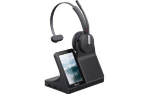 Yealink Headset WH64 Workstation Mono UC DECT&BT Wireless Headset, mit Touchscreen