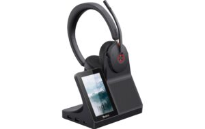 Yealink Headset WH68 Workstation Dual UC DECT&BT Wireless Headset, mit Touchscreen