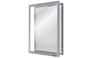 FRANKEN Aushangrahmen ECO CLICK A4 grau