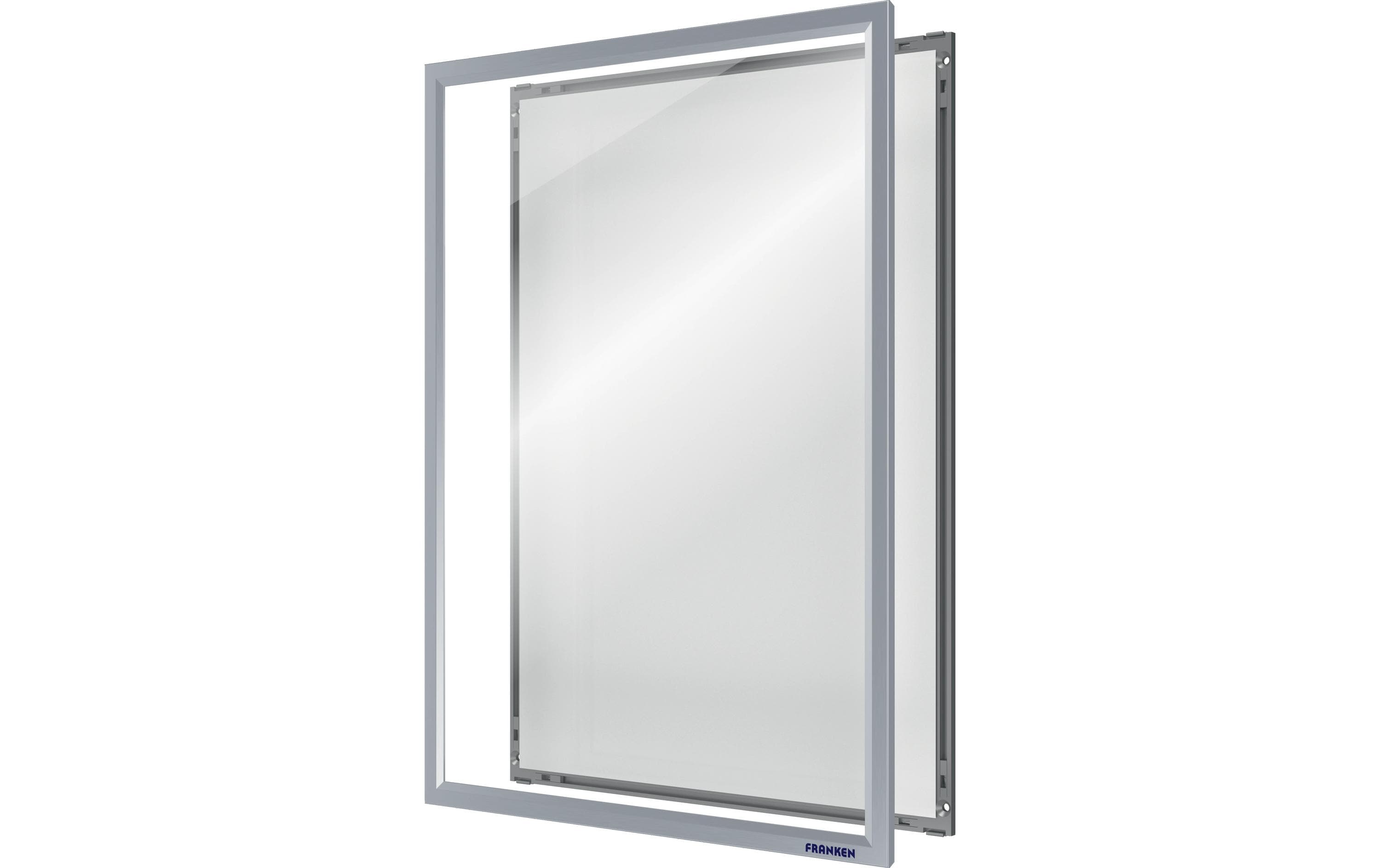 FRANKEN Aushangrahmen ECO CLICK A3 grau