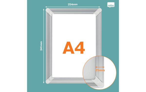 Nobo Plakatrahmen Premium Plus A4