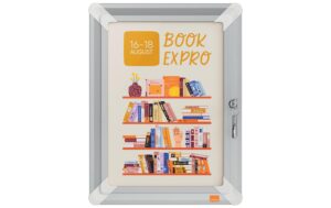 Nobo Plakatrahmen Premium Plus A4 abschliessbar