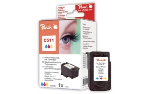 Peach Druckkopf Canon CL-511 color zu IP 2702/2700, 12.8ml 385 Seiten