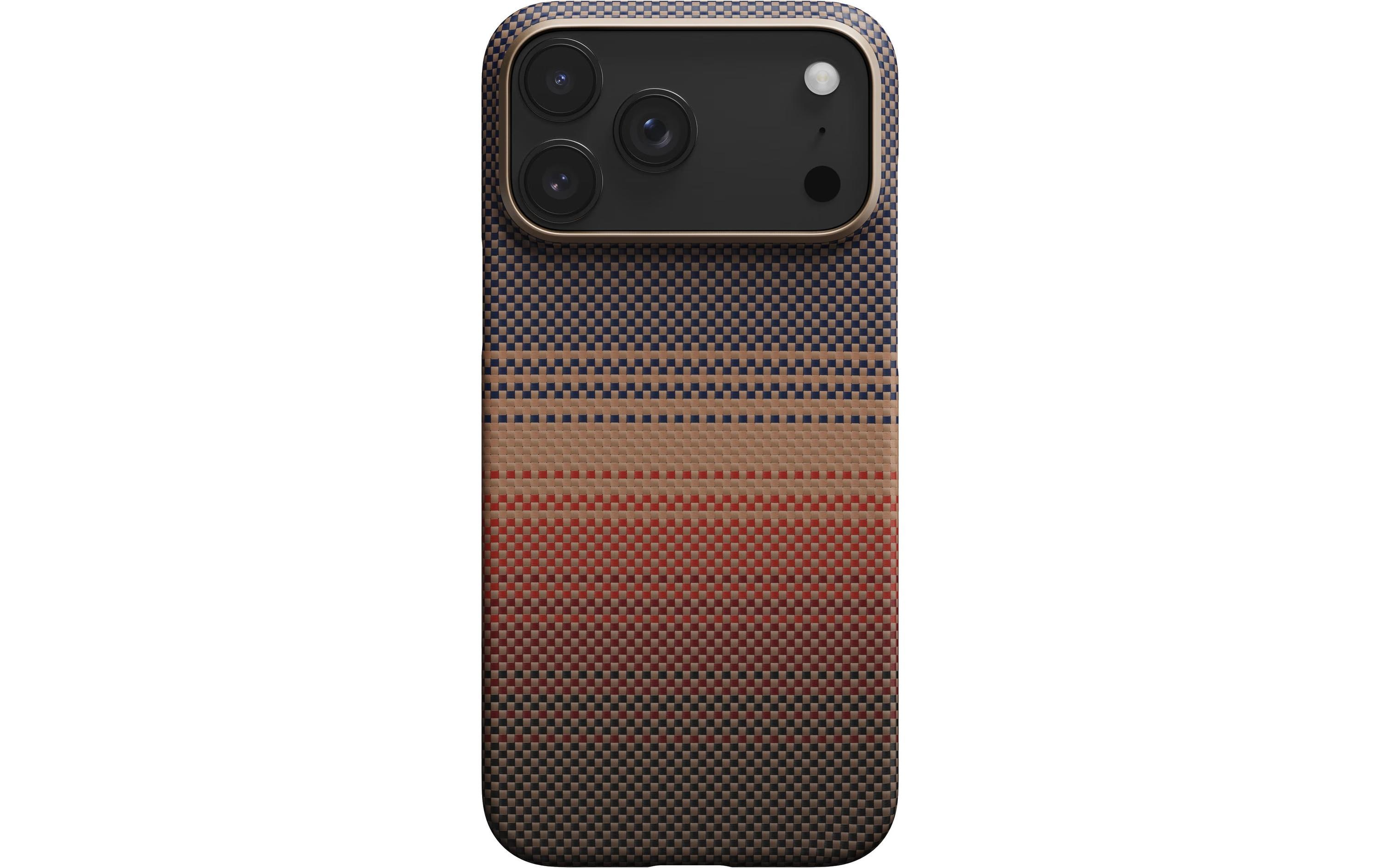 2071701 - Mediatech Pitaka Aramid Case UltraGuard iPhone 17 Pro, Sunset, MagSafe kaufen Schweiz | Mediatech.ch