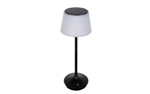 Näve Solar - Akkutischleuchte EMMI metall, Kunststoff