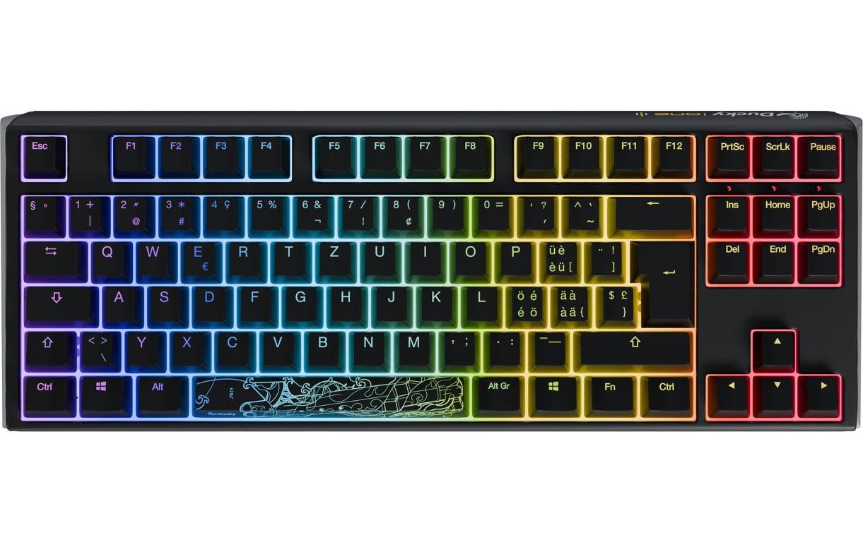 Ducky ONE 3 TKL Classic MX Cherry Red BLK CH-Layout kaufen Schweiz | Mediatech.ch