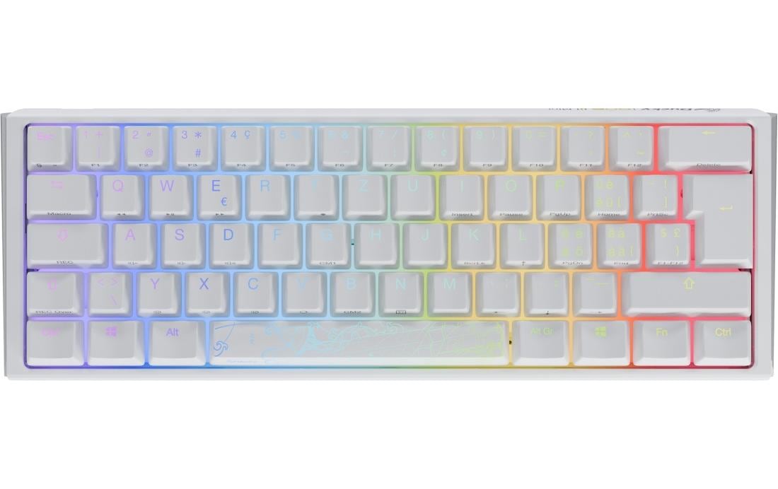 2079084 - Mediatech Ducky ONE 3 Mini Classic MX Cherry Red WHI CH-Layout kaufen Schweiz | Mediatech.ch