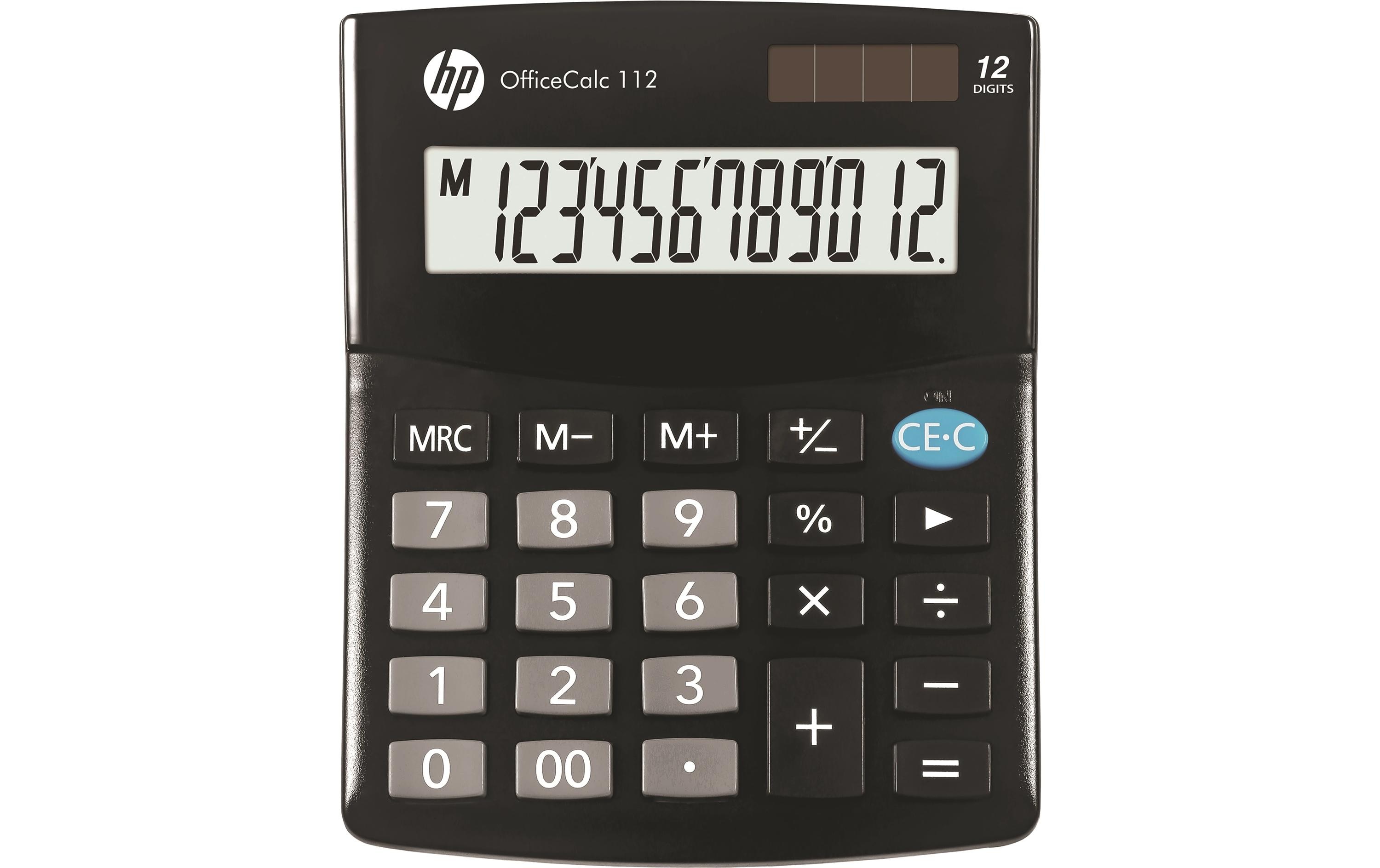 Hewlett-Packard Office Taschenrechner 112 12-stelliges angewinkeltes LCS-Display kaufen Schweiz | Mediatech.ch