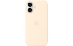 Apple Silicone Case, Mag Safe iPhone 17, Vanilla