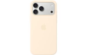 Apple Silicone Case, Mag Safe iPhone 17 Pro Max, Vanilla
