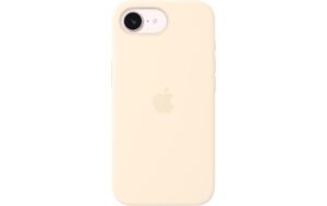 Apple Silicone Case, Mag Safe iPhone 17e, Vanilla