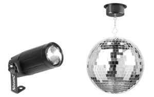 BeamZ Spiegelkugel Kit 1 Kit mit 20cm Spiegelkugel, Motor und Spot kaufen Schweiz | Mediatech.ch