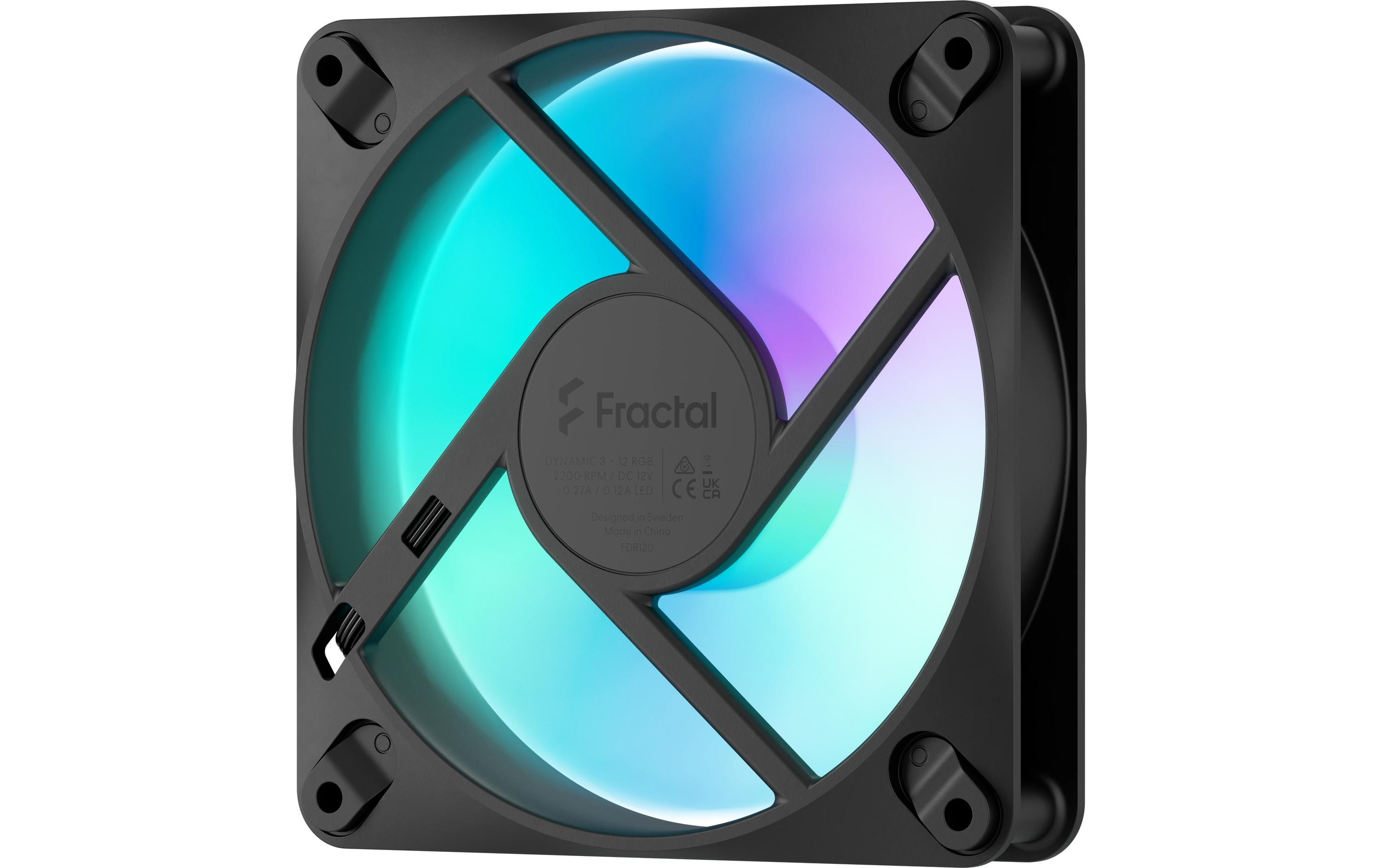 Fractal Design Gehäuselüfter Fractal Dynamic 3 12 RGB 120x25x120 kaufen | Mediatech.ch