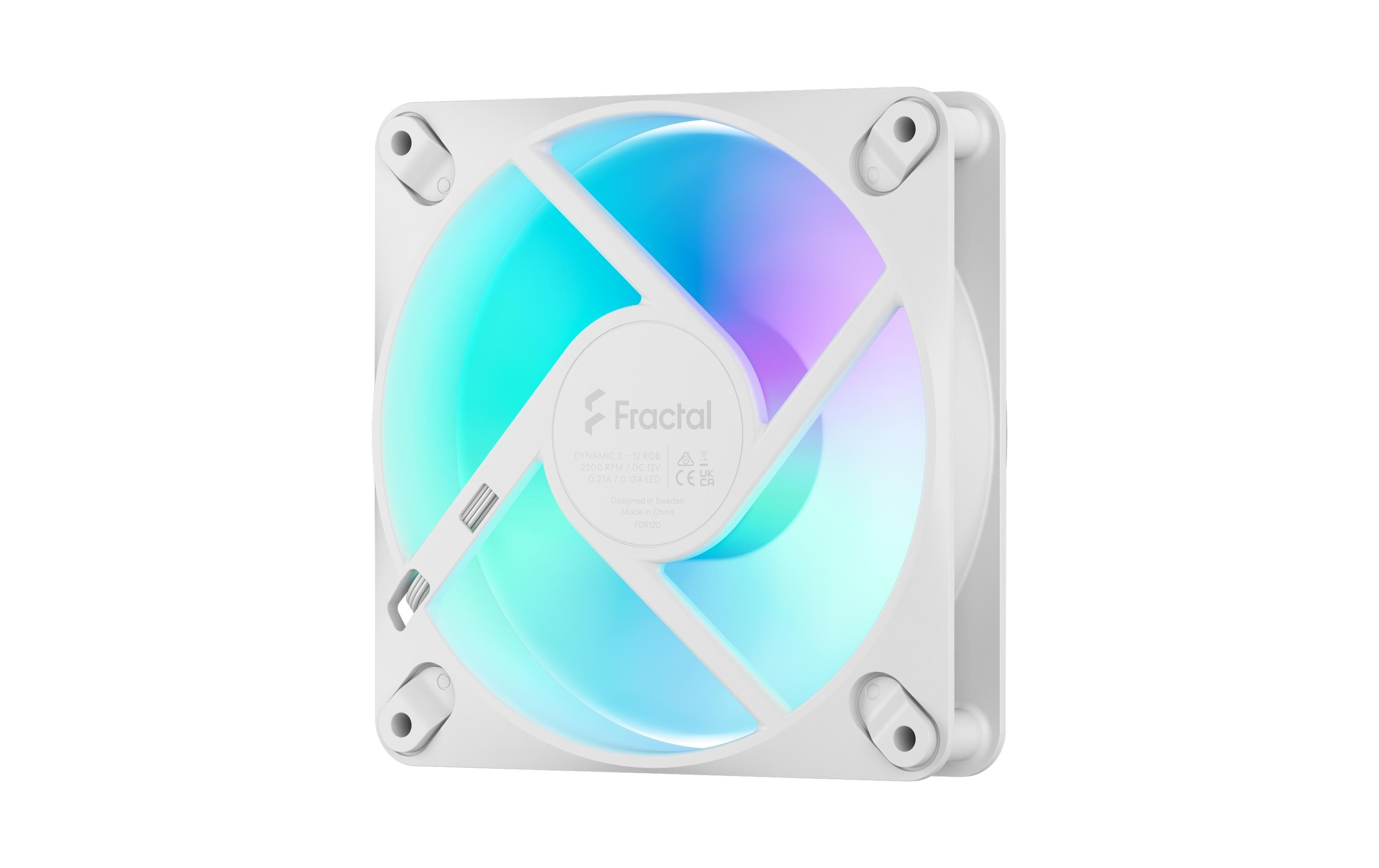 Fractal Design Gehäuselüfter Fractal Dynamic 3 12 RGB 120x25x120 kaufen | Mediatech.ch