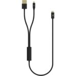 espresso Mini Display Port Kabel 1m zu USB-A + USB-C 1 m