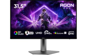 AOC Monitor AG326UZD2, 3840x2160 240Hz 32 OLED HDMI, DP, PD65W, HV, Speakers