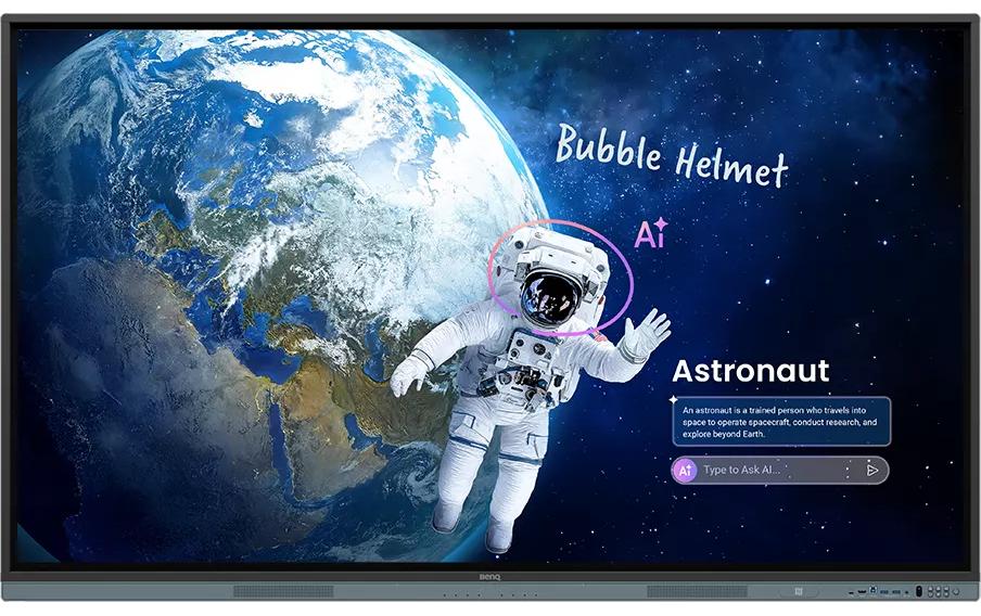 Benq RM8605 LED Interaktiv-Board 86 Touch Display, Ultra HD, 450cd/m2,18/7