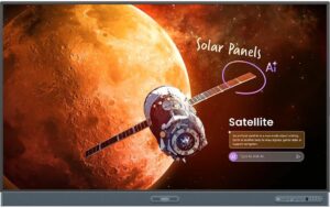 Benq RP7505 LED Interaktiv-Board 75 Touch Display, Ultra HD, 450cd/m2,18/7