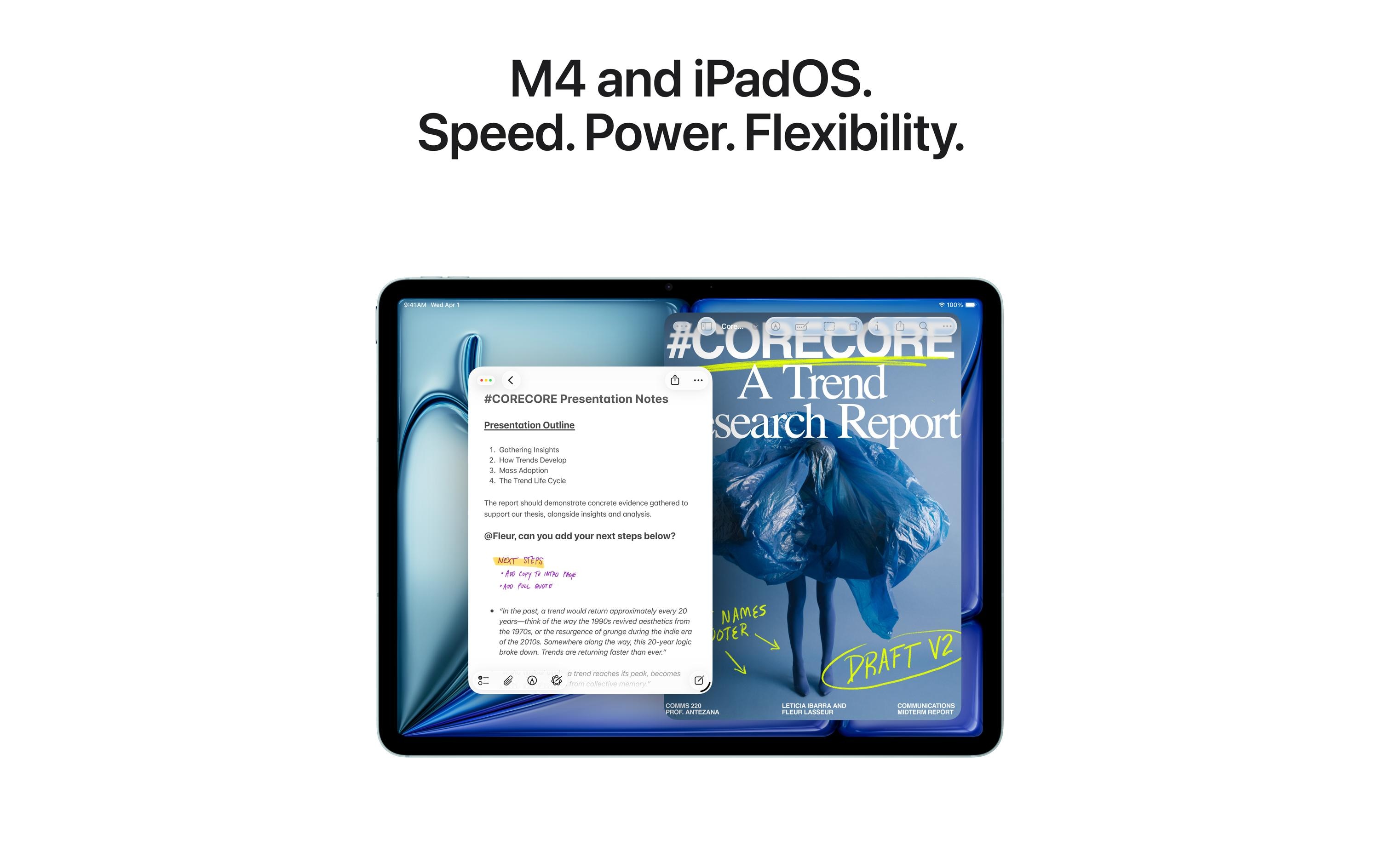 2085713_5 - Mediatech Apple iPad Air 256GB Blue 11,M4, Cellular, 2026, DEP