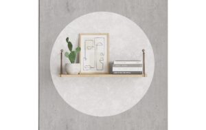 Woody Fashion Wandregal Armnoi-Oak Eiche, 72x20x20 cm kaufen Schweiz | Mediatech.ch