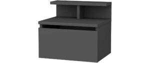 Woody Fahshion Beistelltisch Alice Anthrazit, 39,8x31,9x35 cm kaufen Schweiz | Mediatech.ch