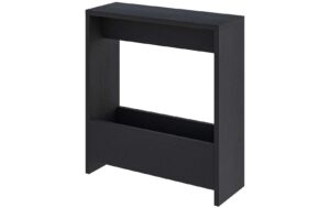 Woody Fashion Beistellstisch Simpi Schwarz, 55x60x20 cm