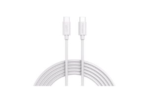 LMP USB2.0 TypC -TypC Kabel, 3m 100W, weiss