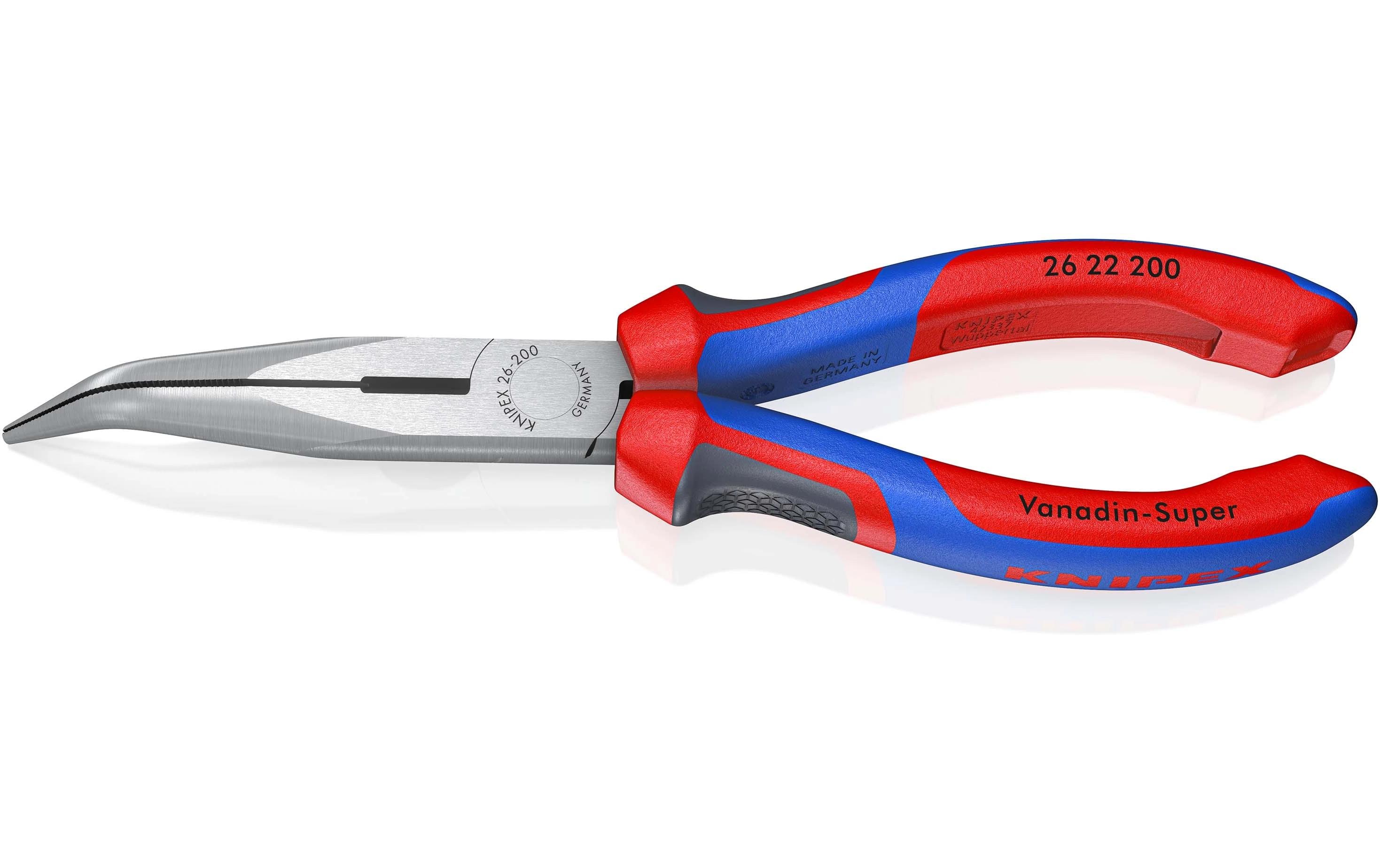 Knipex Flachrundzange mit Schneide 200 Flachrundzange, 26 22 200 kaufen | Mediatech.ch