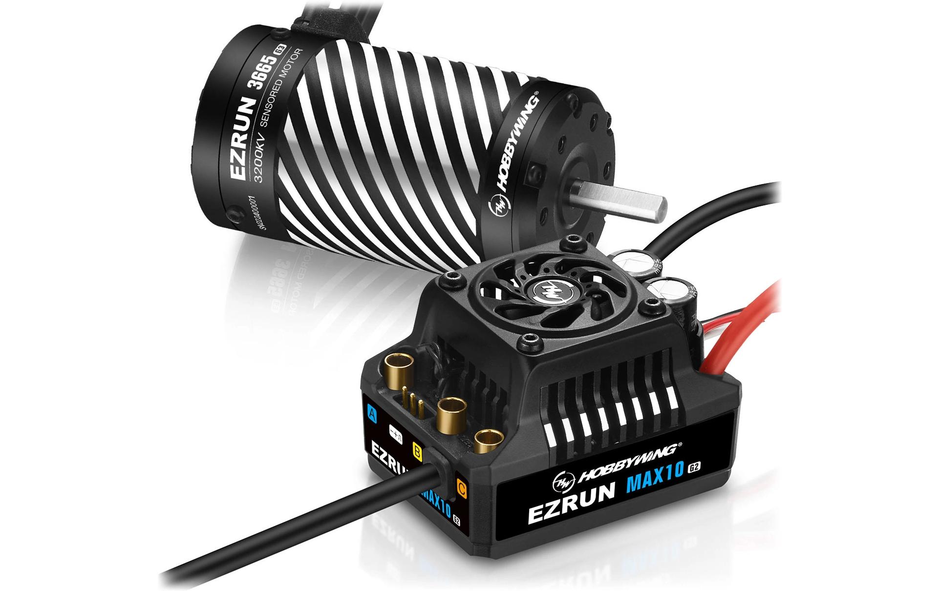 Hobbywing Ezrun MAX10 G2 140A Combo mit 3665SD-3200kV 5mm Welle kaufen Schweiz | Mediatech.ch