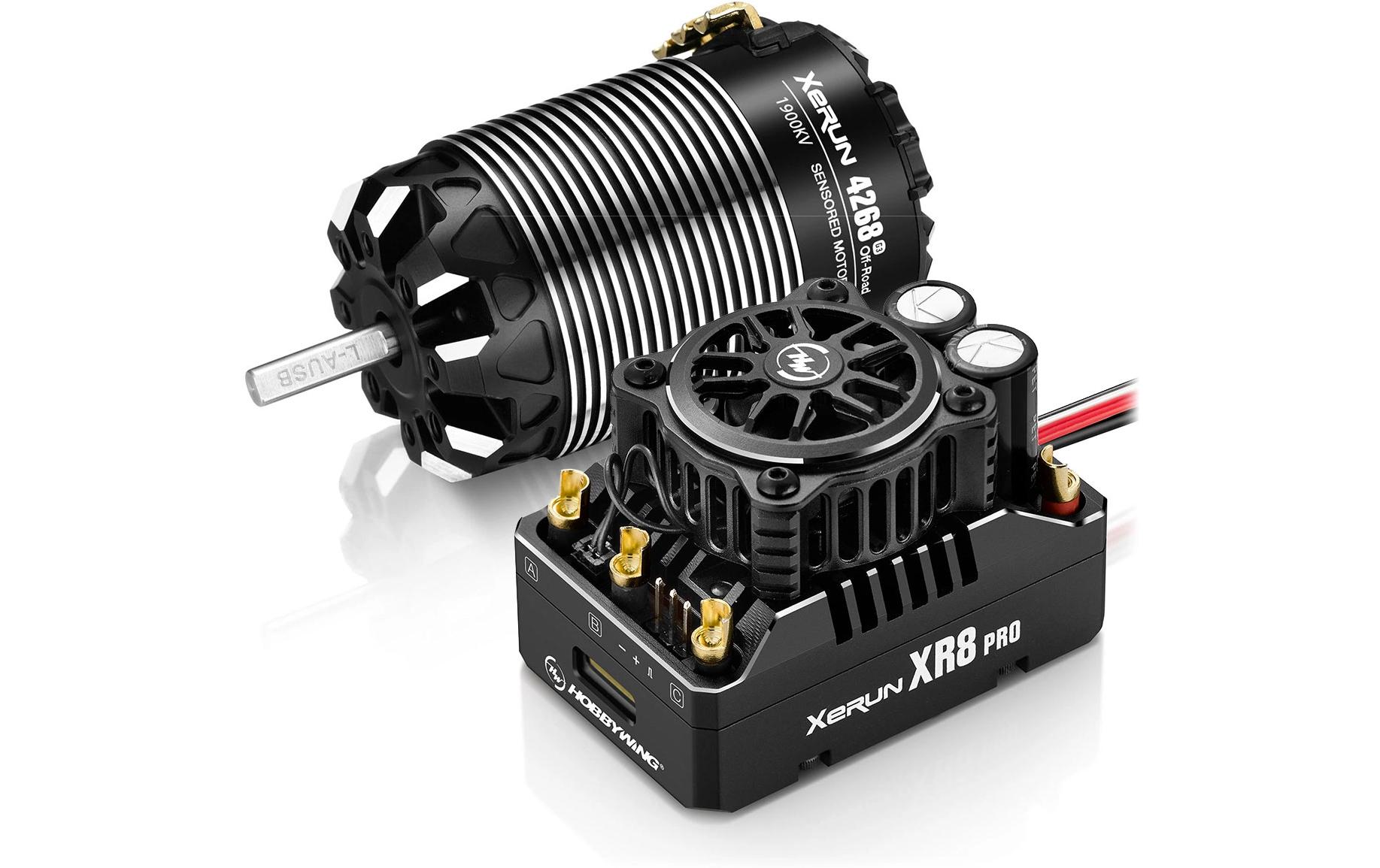Hobbywing Xerun XR8 Pro G3 Combo mit 4268SD 1900kV G3 Motor Off-Road kaufen Schweiz | Mediatech.ch
