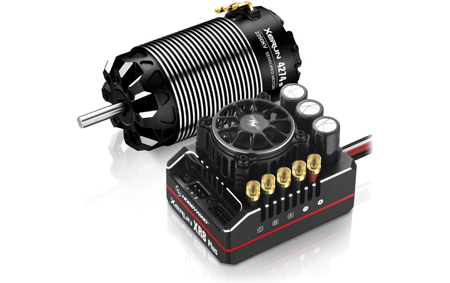 Hobbywing Xerun XR8 Plus G2S Combo mit 4274 2250kV Motor Truck Monster kaufen Schweiz | Mediatech.ch